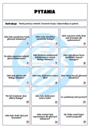 „Kamienie na szaniec – Pytania i Odpowiedzi” – angażujące karty pracy dla uczniów szkoły podstawowej