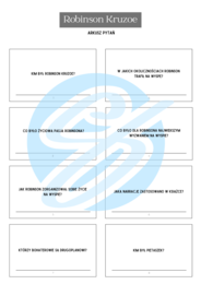 Robinson Crusoe – Daniel Defoe | Karty do lektury