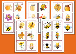 DZIEŃ PSZCZÓŁ - pszczoły - WIOSNA – puzzle – układanka- układanki – biblioteka – świetlica – przedszkole – 30 wersji