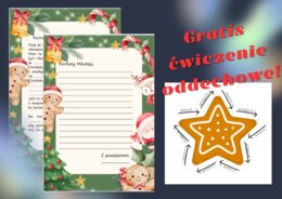 Listo do Świętego Mikołaja - GRATIS! Ćwiczenie oddechowe!