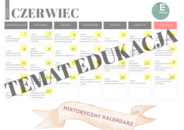 HISTORYCZNY KALENDARZ 2025-2026
