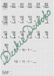 Lekcja 4 – program nauczania „DIY Matematyka w I – III” / zeszyt część 2, dodawanie pisemne bez przenoszenia