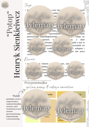 H. Sienkiewicz "Potop" - opracowanie maturalne - 17 stron