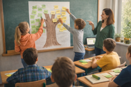 Scenariusz lekcji języka polskiego. KS. JAN TWARDOWSKI "O LASACH"