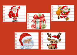 MIKOŁAJKI – puzzle – biblioteka – świetlica – przedszkole – Boże Narodzenie - 10 wersji