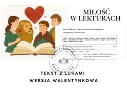 TEKST Z LUKAMI — Miłość w lekturach (wersja walentynkowa)