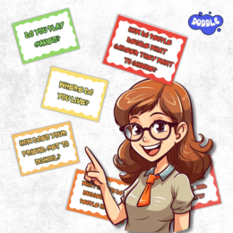 Present Simple - Speaking Flashcards