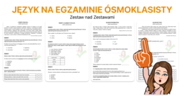 wiedza o języku na egzaminie ósmoklasisty - Zestaw nad Zestawami