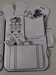 Lapbook WAKACJE+LATO