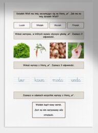 W i w. Karta pracy. Sprawdzian