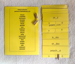 Ortografia "ó", "u" pomoce klamerkowe