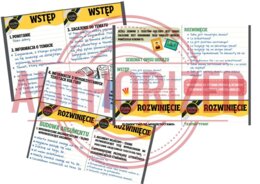 Schemat ustnej wypowiedzi maturalnej z języka polskiego - poradnik