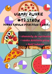 Pizza Ułamki zwykłe