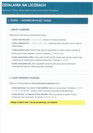 Egzamin Ósmoklasisty z Matematyki (Teoria + Zadania + Klucz)