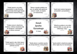 DZIEŃ JĘZYKA OJCZYSTEGO - GAZETKA - BIBLIOTEKA - CZYTELNIA - JĘZYK POLSKI