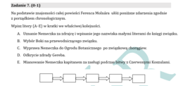 PRÓBNY EGZAMIN Z JĘZYKA POLSKIEGO JUŻ DLA SZÓSTOKLASISTY - CHŁOPCY Z PLACU BRONI