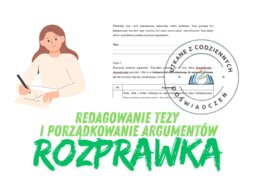 Redagowanie tezy i porządkowanie argumentów- ćwiczenie 1  (Kamienie na szaniec)