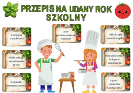 Gazetka edukacyjna – „Przepis na udany rok szkolny” | PDF do druku | 38 stron | Format A4+