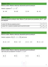 Arkusz próbny z matematyki E8 nr 3