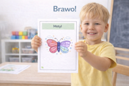 Wiosenne obrazki do dokończenia – karta pracy