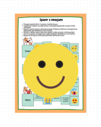 Gra planszowa - ,,Spacer z emocjami"