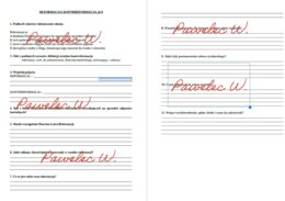 Reformacja i kontrreformacja klasa 6 - sprawdzian, kartkówka, karta pracy