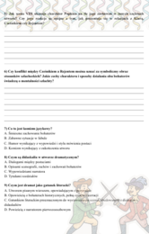 Karta pracy "Zemsta"