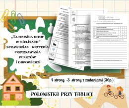 sprawdzian - Tajemnica domu w Bielinach