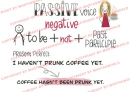 DRAWN TO GRAMMAR – PASSIVE VOICE - STRONA BIERNA