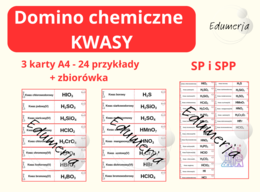 Domino chemiczne - KWASY