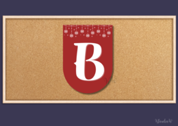 Girlanda „Wesołych Świąt Bożego Narodzenia!” – plik PDF do druku