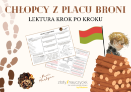 CHŁOPCY Z PLACU BRONI: Krok po kroku – karta pracy do lektury