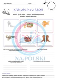 Sprawdzian z baśni - kl.4