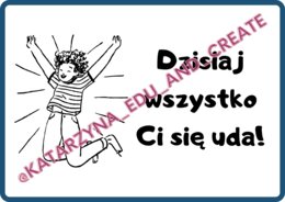 Plakaty życzliwości - miłe słowa