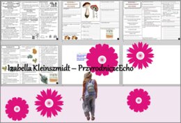 Minizestaw do tematu „Budowa i różnorodność grzybów. Porosty” – sketchnotka + karta pracy w pdf + gratisowy link do prezentacji multimedialnej niekomercyjnej wykonanej w genial.ly do indywidualnego pobrania i użycia do celów niekomercyjnych. Biologia 5, 