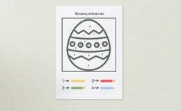 Kolorowanka - pisanki