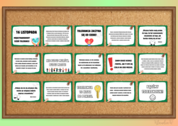 Międzynarodowy Dzień Tolerancji - gazetka szkolna (wersja 1)