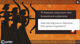 Odprawa posłów greckich - cykl lekcji