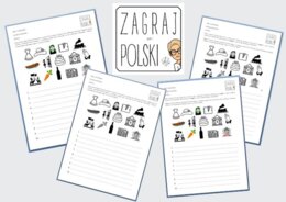 Kartkówka z ikonami - "Ania z Zielonego Wzgórza"