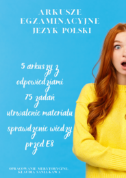 Arkusze egzaminacyjne E8 język polski