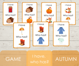 I have, who has? - autumn