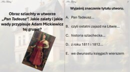 "Pan Tadeusz" stacje zadaniowe.