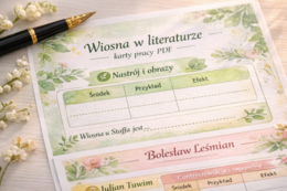 Wiosna w literaturze – analiza poezji (Staff, Tuwim, Leśmian)