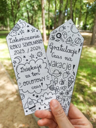 ZAKŁADKI Z OKAZJI ZAKOŃCZENIA ROKU SZKOLNEGO