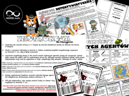 Agencja Detektywistyczna UŁAMKI ZWYKŁE. Matematyczne wyzwanie – dodawanie, odejmowanie, mnożenie i dzielenie ułamków.