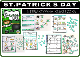ST.PATRICK'S DAY - INTERAKTYWNA KSIĄŻECZKA - Dzień Świętego Patryka