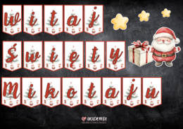 GIRLANDA NA MIKOŁAJKI