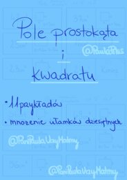 Matematyczne Domino: Pole Prostokąta, Kwadratu i Ułamki Dziesiętne – Edukacyjne Domino dla Klasy 5,6