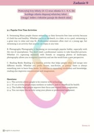 Angielski: Egzamin ósmoklasisty - ponad 600 ćwiczeń do zadań od 5 do 13. Klucz odpowiedzi.