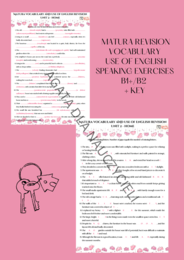 Matura - Unit 2 - dom - słownictwo + use of english + matura ustna